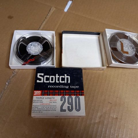 LOT OF APPROX 2 SCOTCH RECORDING TAPE