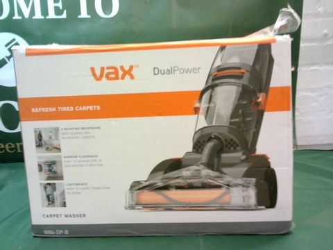 VAX DUAL POWER CARPET CLEANER, 2.7 LITRE
