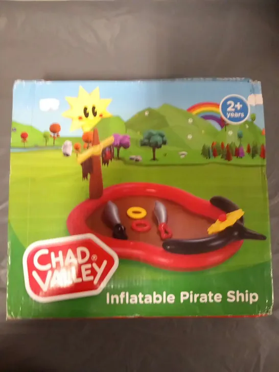 BOXED CHAD VALLEY INFLATABLE PIRATE SHIP