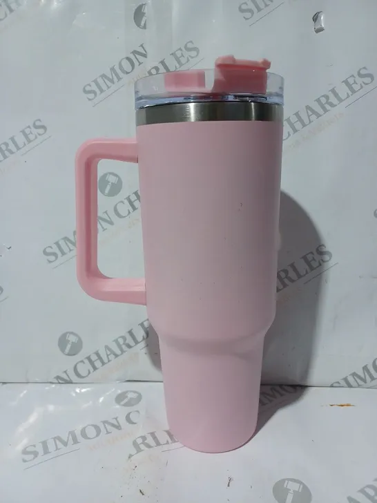 UNBRANDED STAINLESS STEEL THERMAL DRINK BOTTLE IN PINK