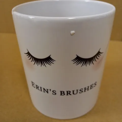 PERSONALISED EYELASHES CERAMIC STORAGE POT 