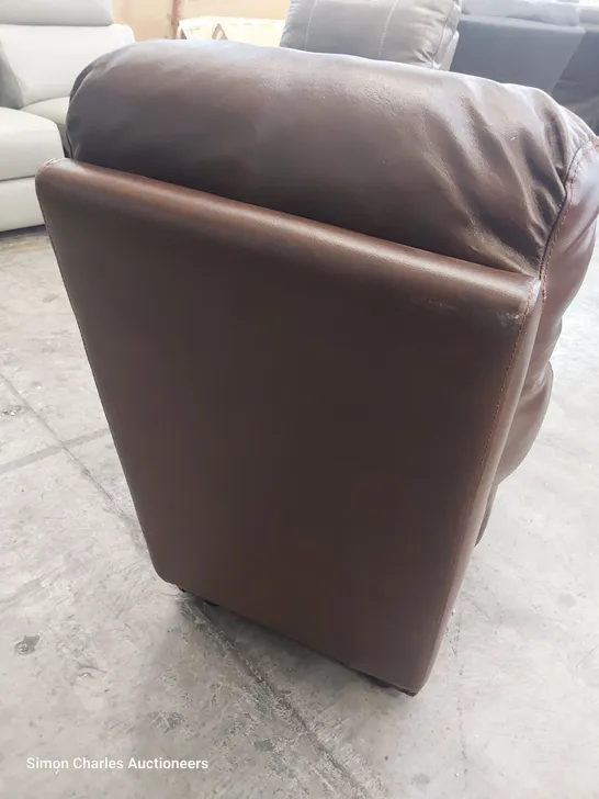 DESIGNER CELINE ARMLESS UNIT CHESTNUT LEATHER 