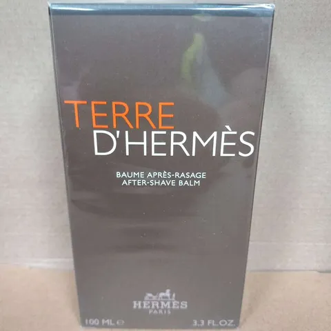 BOXED AND SEALED TERRE D'HERMES AFTER SHAVE BALM 100ML