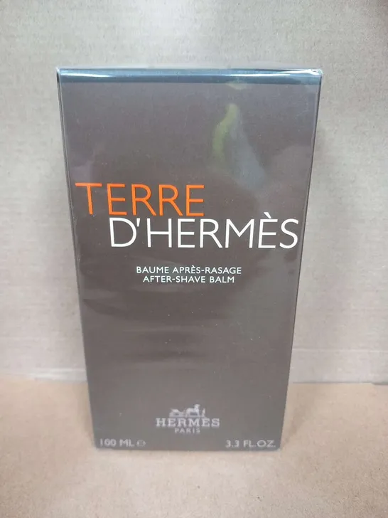 BOXED AND SEALED TERRE D'HERMES AFTER SHAVE BALM 100ML