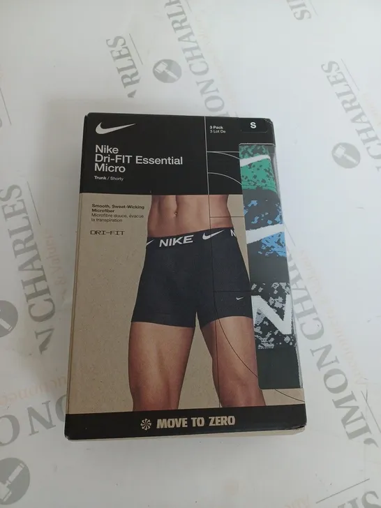 NIKE DRI-FIT ESSENTIAL BOXERS SIZE S