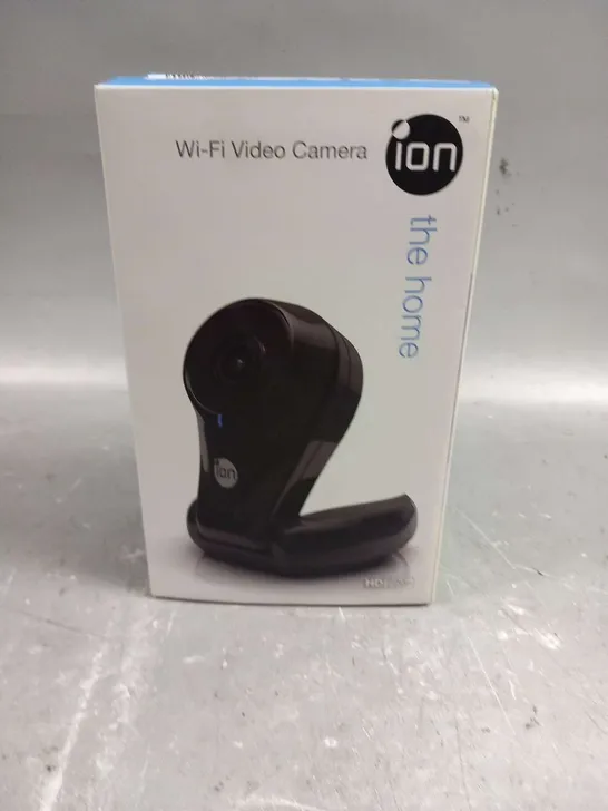 BOXED ION WI-FI VIDEO CAMERA THE HOME HD 720P