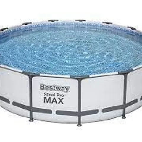 BOXED BEST WAY 4.57M STEEL PRO MAX POOL