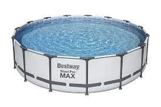 BOXED BEST WAY 4.57M STEEL PRO MAX POOL