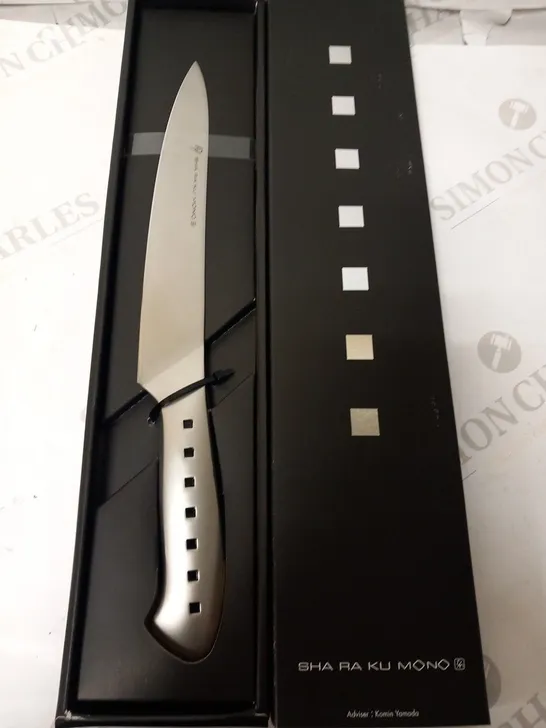 BOXED SHA RA KU MONO MOLYBDENUM VANADIUM STEEL 18-8 STAINESS STEEL 21CM FLEXIBLE SLICER