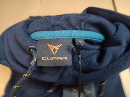 CUPRA LONG SLEEVED HOODED JUMPER - SIZE S