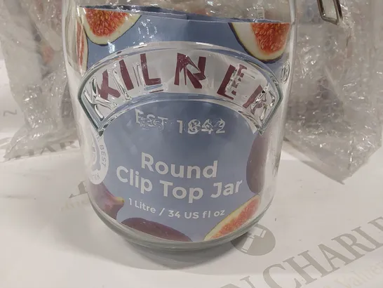 4 BRAND NEW KILNER JARS- COLLECTION ONLY