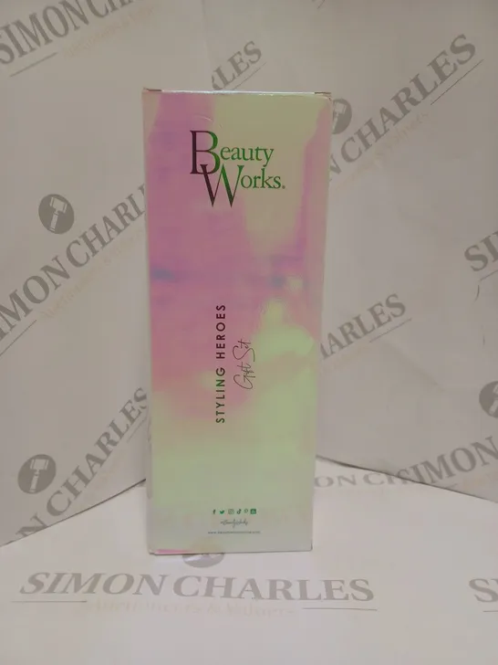 BOXED BEAUTY WORKS 10-IN-1 MIRACLE SPRAY X ARGAN SERUM GIFT SET  RRP £28.99