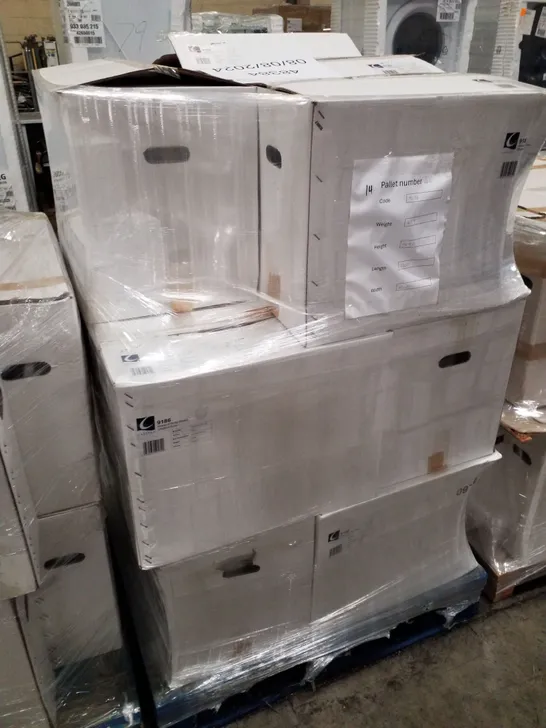 PALLET OF APPROXIMATELY 14 CALYPSO ANNISTON BTW PAN RIMLESS 335×500×415MM  