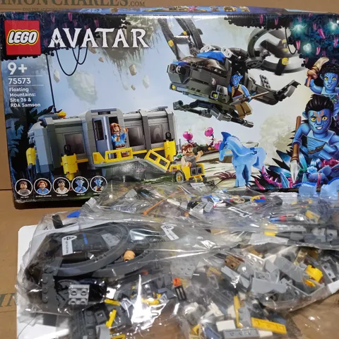 LEGO 75573 AVATAR FLOATING MOUNTAINS: SITE 26 & RDA SAMSON 