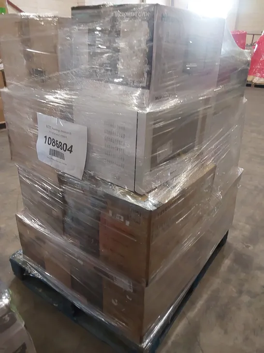 PALLET OF APPROXIMATELY 14 UNPROCESSED RAW RETURN MICROWAVES TO INCLUDE;