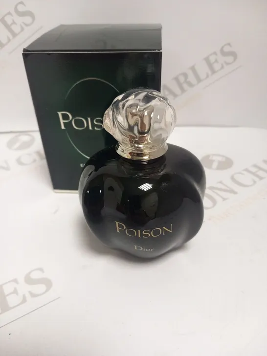 BOXED DIOR POISON EAU DE TOILETTE 50ML