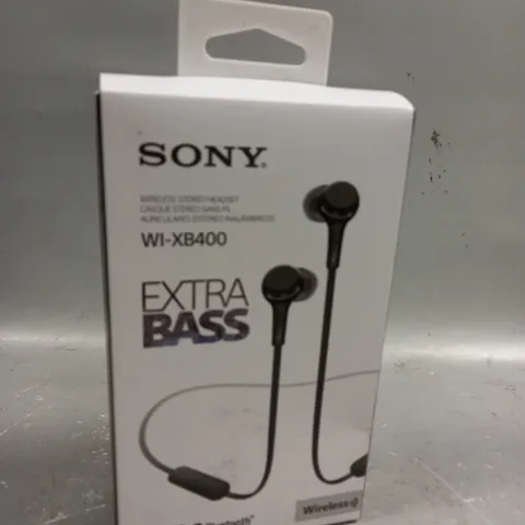 BOXED SEALED SONY WI-XB400 WIRELESS EARPHONES 