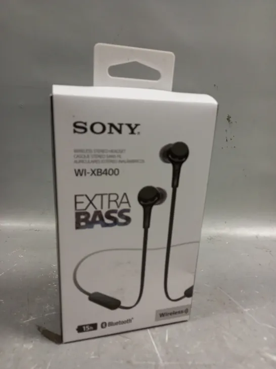 BOXED SEALED SONY WI-XB400 WIRELESS EARPHONES 