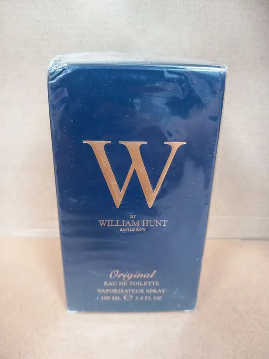 BOXED AND SEALED W BY WILLIAM HUNT SAVILLE ROW EAU DE TOILETTE SPRAY 100ML