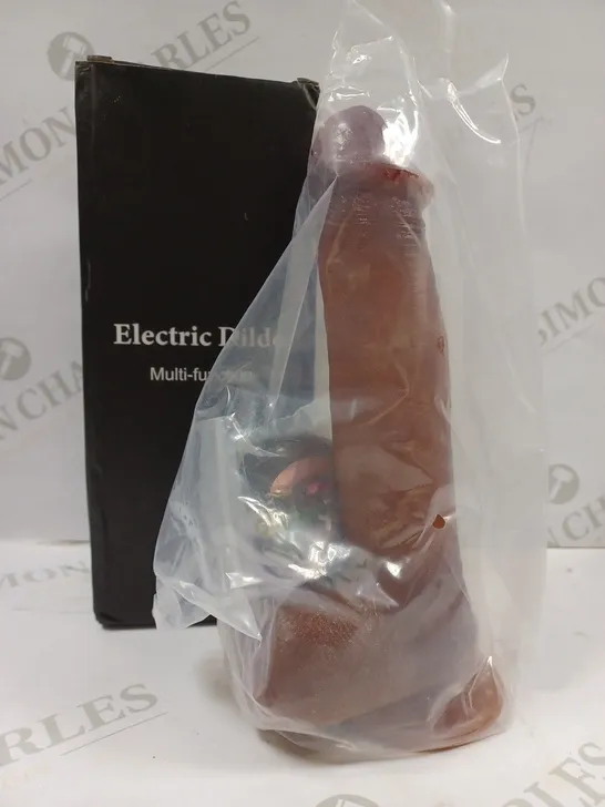 BOXED ELECTRIC MULTI-FUNCTION DILDO WITH BALLS 