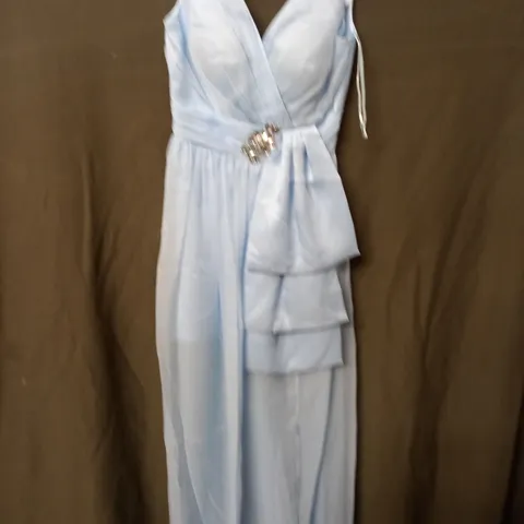 LIGHT BLUE OCCASIONAL DRESS - 4