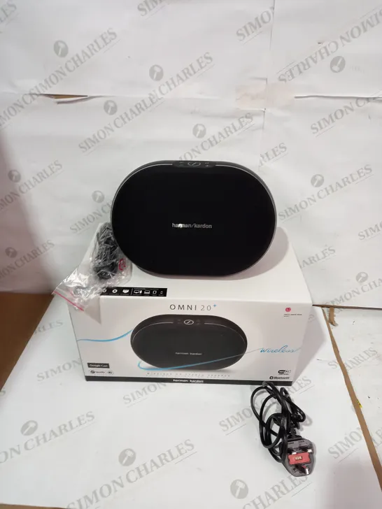 BOXED HARMAN/KARDON OMNI 20+ WIRELESS HD STEREO SPEAKER