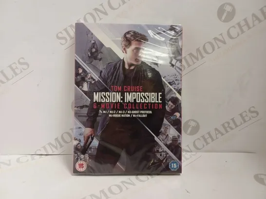 SEALED TOM CRUISE MISSION IMPOSSIBLE 6 MOVIE COLLECTION