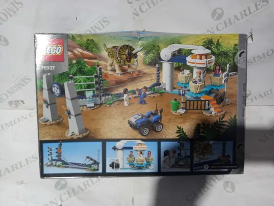 LEGO 75937 JURASSIC WORLD TRICERATOPS RAMPAGE