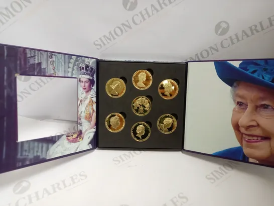 IN MEMORY OF HER MAJESTY QUEEN ELIZABETH II COLLECTION OF COINS