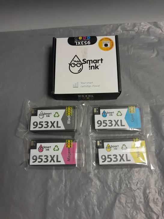 BOXED AND SEALED SMART INK 4-PACK PRINTER INK CARTRIDGES 953XL