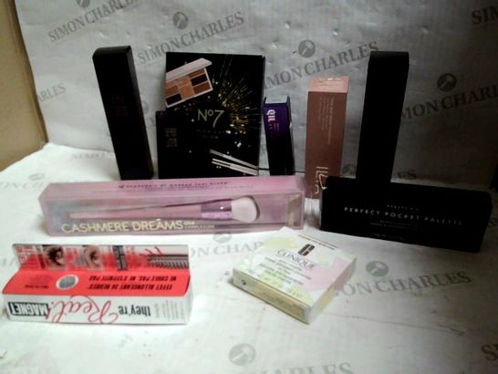 LOT OF 10 MAKE-UP ITEMS, TO INCLUDE URBAN DECAY, BEAUTY PIE, BENEFIT, ETC