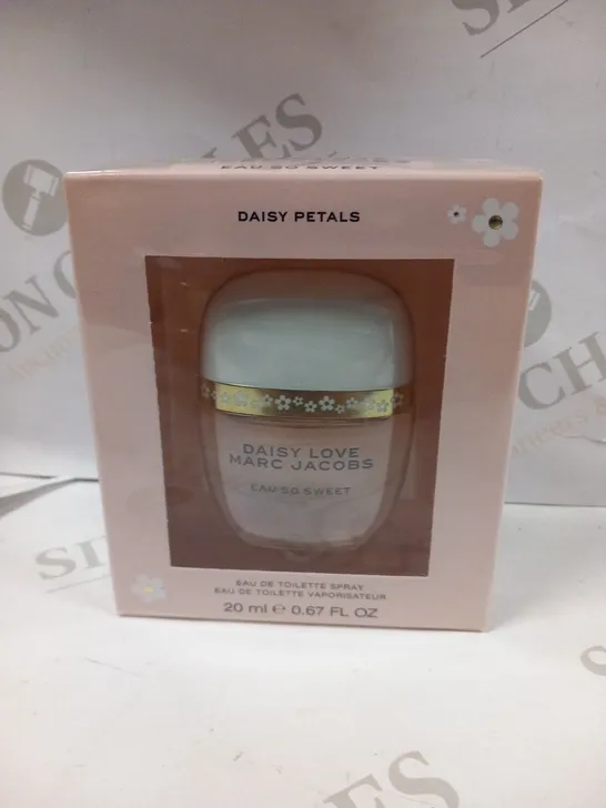 BOXED AND SEALED DAISY PETALS MARC JACOBS EAU DE TOILETTE 20ML