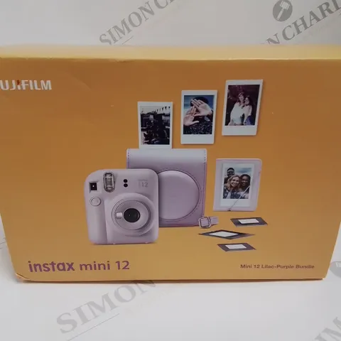 FUJIFILM INSTAX MINI 12 LILAC PURPLE BUNDLE