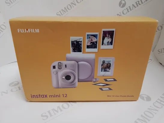 FUJIFILM INSTAX MINI 12 LILAC PURPLE BUNDLE