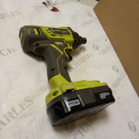 RYOBI 0 R18ID2-120SZ 18V ONE+ CORDLESS IMPACT DRIVER