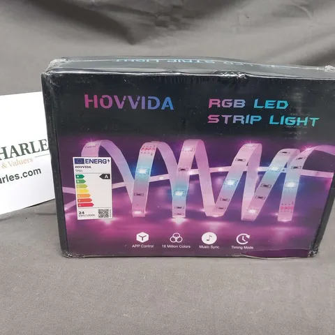 TWO BOXED HOVVIDA RGB LED STRIP LIGHTS TP01 