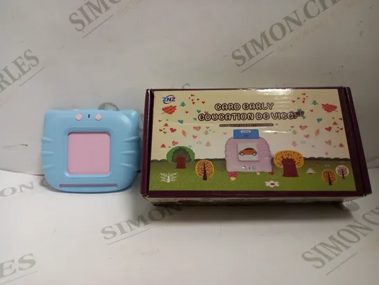 CARD EARLY EDUCATION DEVICE