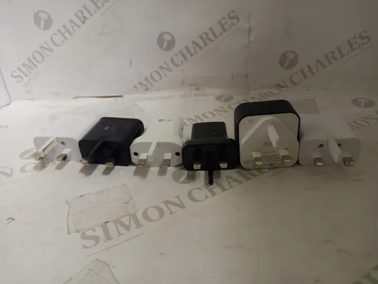 BOX OF ASSORTED ANDROID PLUG ADAPTERS