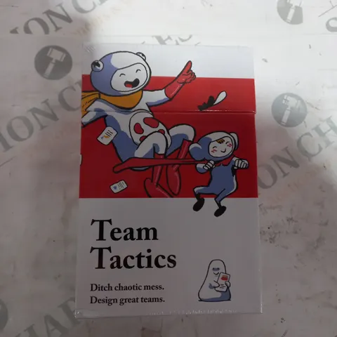 PIP DECKS TEAM TACTICS CARD DECK, BUSINESS TOOL TO IMPROVE YOUR LEADERSHIP STRATEGY AND BUSINESS MANAGEMENT FOR BUILDING GOOD TEAMS IN THE WORKPLACE, 54 CARDS IN A CASE