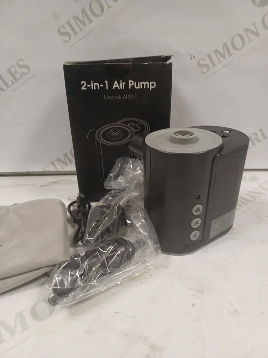 BOXED AP211 ELECTRIC AIR PUMP 