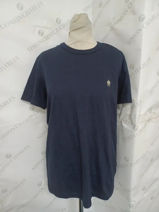 FRENCH CONNECTION TSHIRT IN NAVY SIZE S