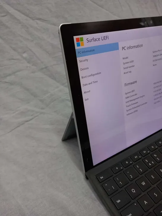 MICROSOFT SURFACE PRO 4 128GB