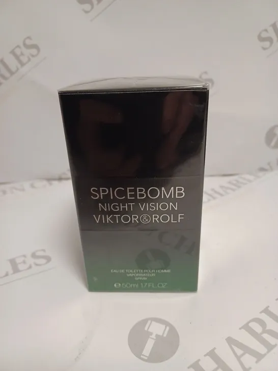 BOXED SEALED VIKTOR & ROLF SPICEBOMB NIGHT VISION EAU DE TOILETTE - 50ML