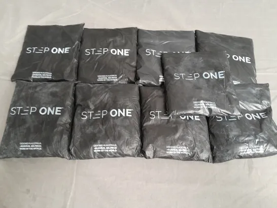 LOT OF 9 ASSORTED BAGGED PAIRS OF STEP ONE UNDERWEAR - VARIOUS SIZES