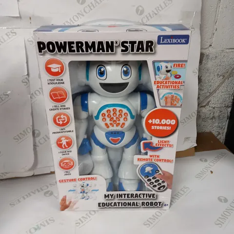 LEXIBOOK POWERMAN STAR INTERACTIVE ROBOT