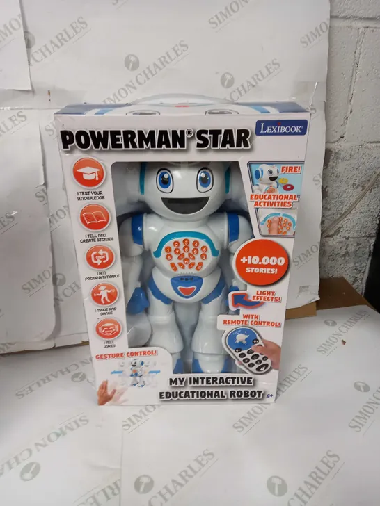 LEXIBOOK POWERMAN STAR INTERACTIVE ROBOT