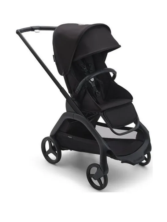 BOXED BUGABOO DRAGONFLY COMPLETE STROLLER - BLACK/MIDNIGHT BLACK