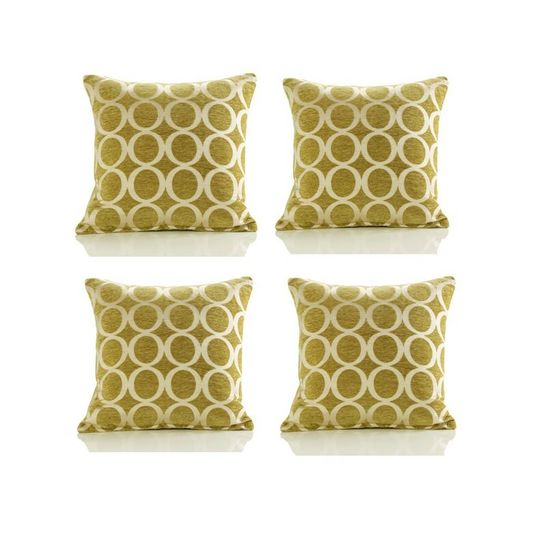 TAUBER CUSHION WITH FILLING - LIME