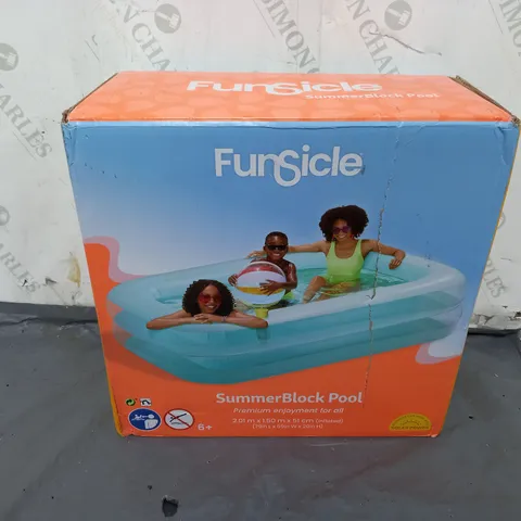 BOXED FUNSICLE SUMMERBLOCK POOL