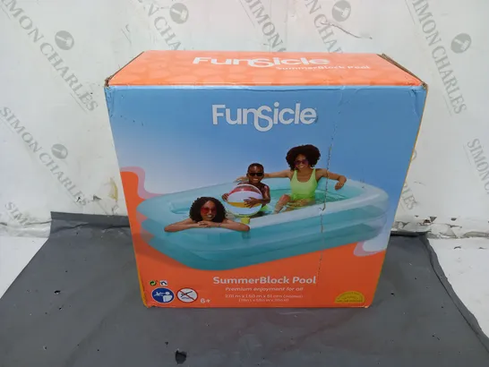 BOXED FUNSICLE SUMMERBLOCK POOL